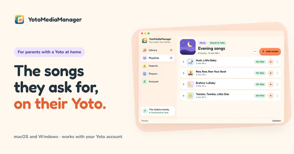YotoMediaManager: The Songs My Kid Wants on Our Yoto